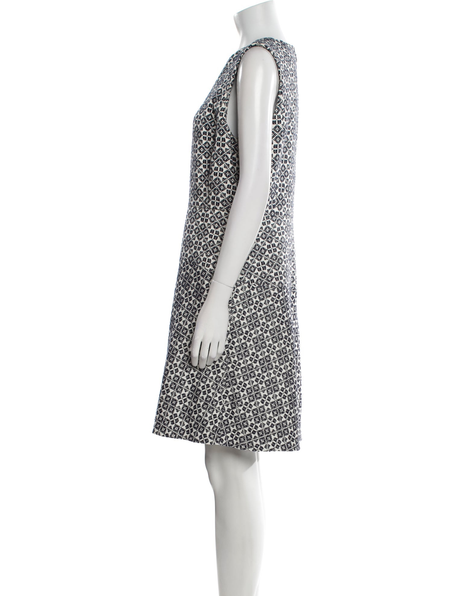 Tory Burch Printed Knee-Length Dress